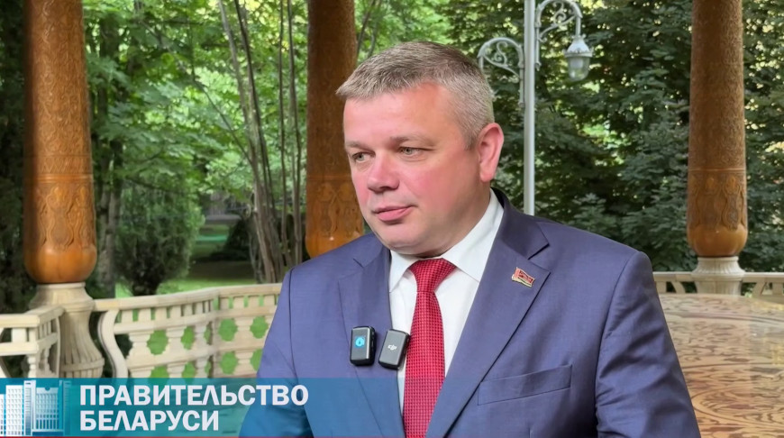 Андрей Кузнецов. Скриншот видео Правительства Беларуси