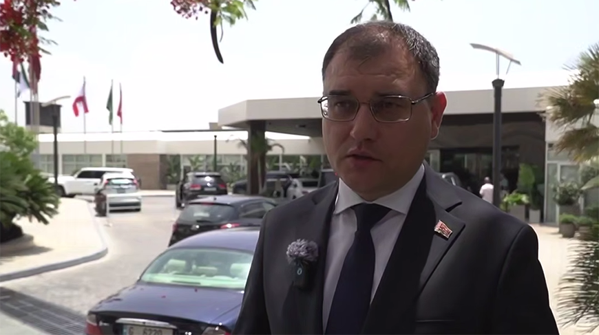 Виктор Каранкевич. Скриншот видео Правительства Беларуси