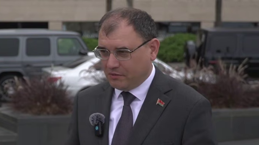 Виктор Каранкевич. Скриншот видео Telegram-канала "Правительство Беларуси