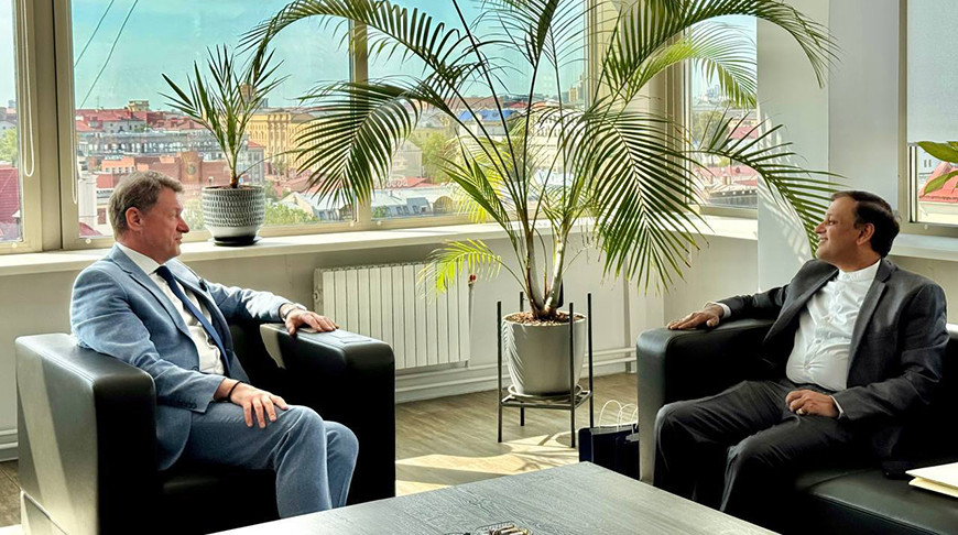 Николай Борисевич и Картик Таллам. Фото НЦМ