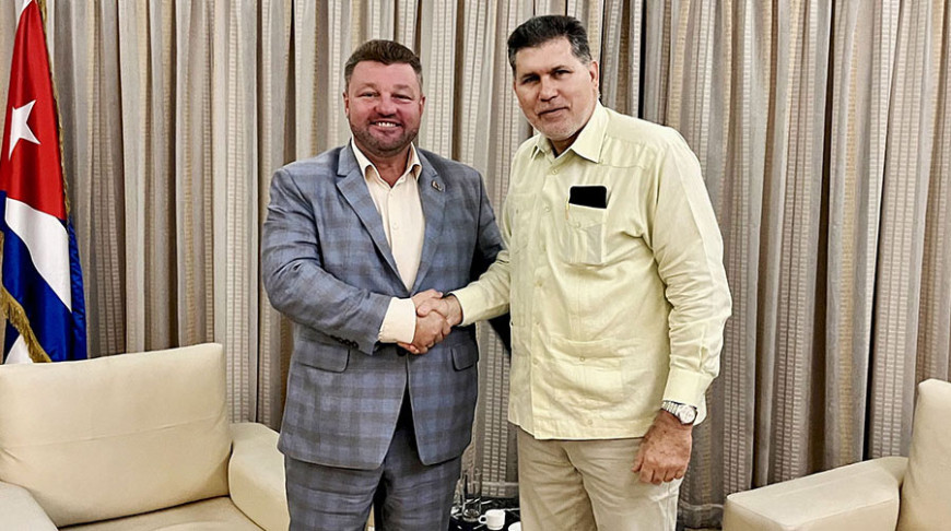 Виталий Борчук и Оскар Перес-Олива Фрага. Фото МИД