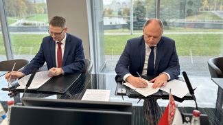 Виталий Храмченков и Сергей Столярчук. Фото Банка развития