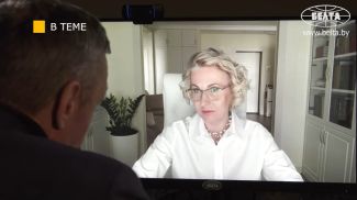 Елена Пономарева. Скриншот видео БЕЛТА Елена Пономарева. Скриншот видео БЕЛТА
