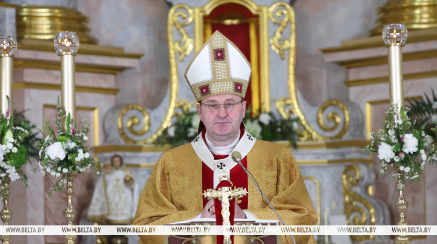 Митрополит Минско-Могилевской архиепархии Римско-католической церкви в Беларуси, председатель Конференции католических епископов Беларуси Иосиф Станевский