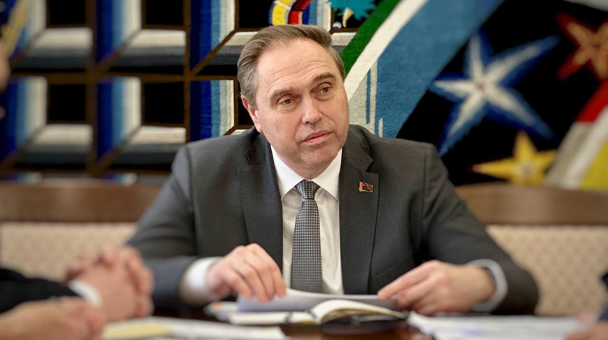 Владимир Караник. Фото из телеграм-канала "Правительства Беларуси"