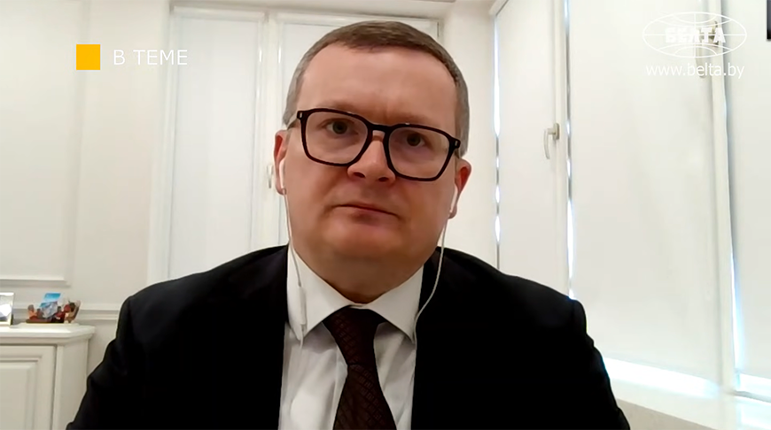 Юрий Воскресенский. Скриншот видео БЕЛТА