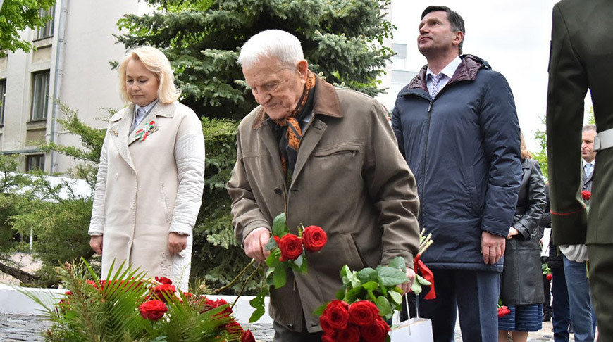 Екатерина Петруцкая, Федор Фещенко и Андрей Король. Фото БГУ