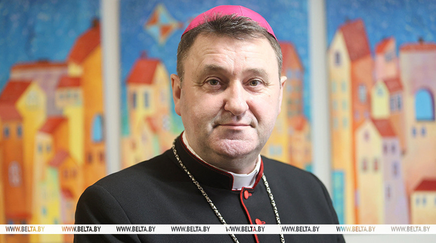 Митрополит Минско-Могилевской архиепархии Римско-католической церкви в Республике Беларусь, председатель Конференции католических епископов в Беларуси Иосиф Станевский. Фото из архива