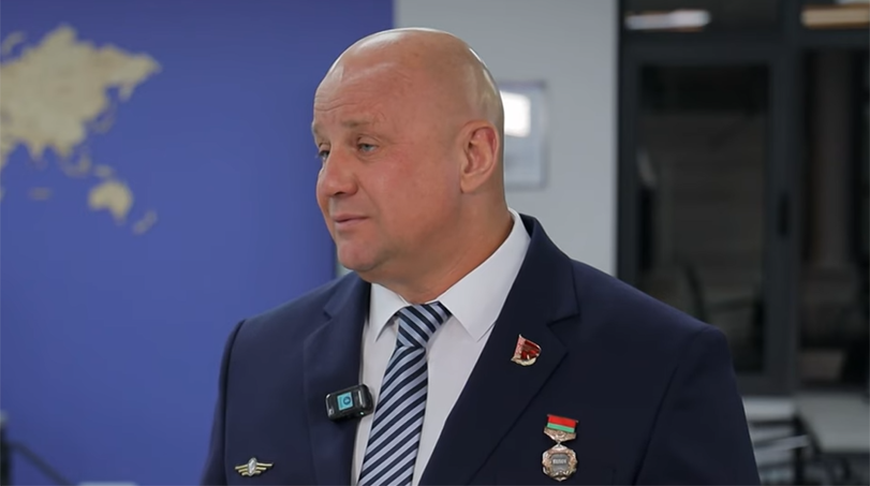 Олег Салтовский. Скриншот видео телеканала "Первый информационный"