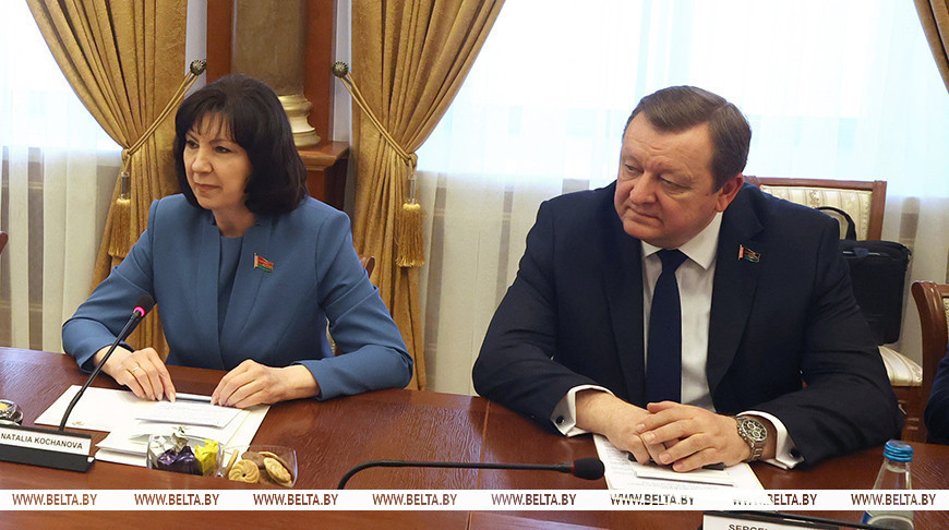 Наталья Кочанова и Сергей Алейник