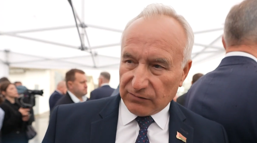 Николай Шерстнев. Скриншот видео телеканала "Беларусь 1"