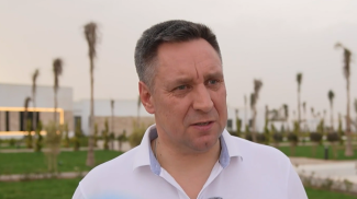 Юрий Горлов. Скриншот видео телеканала &quot;Беларусь 1&quot;