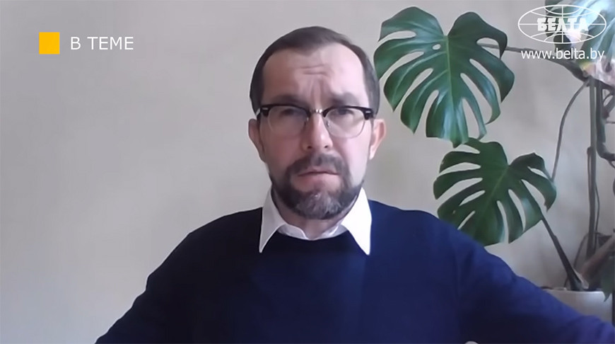 Томаш Грыгуч. Скриншот видео БЕЛТА