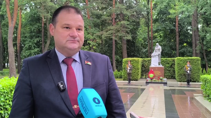 Николай Бузин. Скриншот видео Палаты представителей