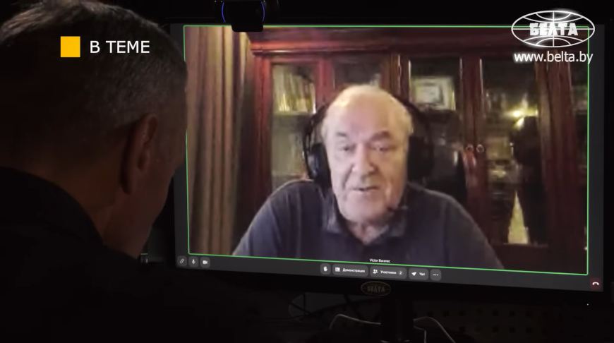 Виктор Баранец. Скриншот видео