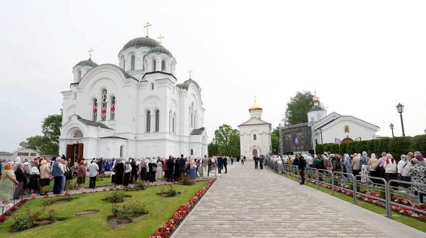 5 июня в Полоцке прошли торжества, приуроченные к 900-летию со дня основания Спасо-Евфросиниевского женского монастыря