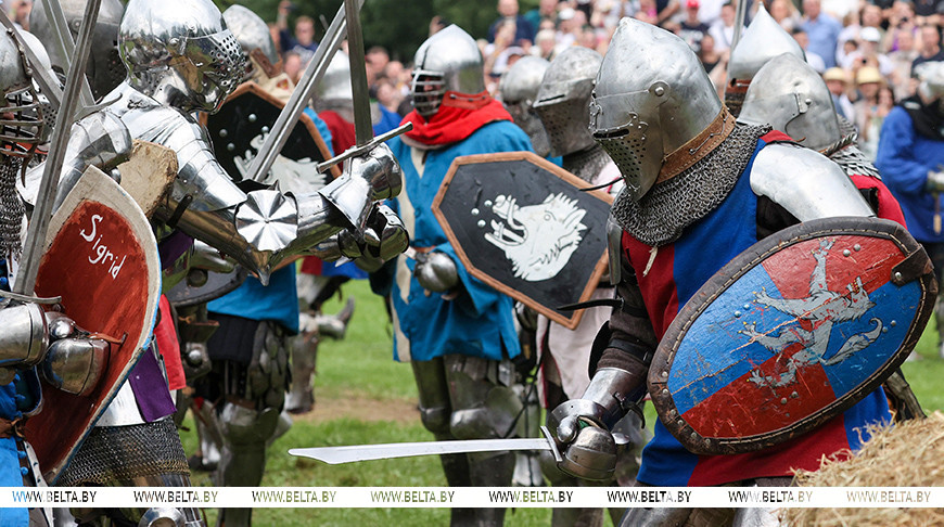 Во время международного фестиваля средневековой культуры "Наш Грюнвальд"