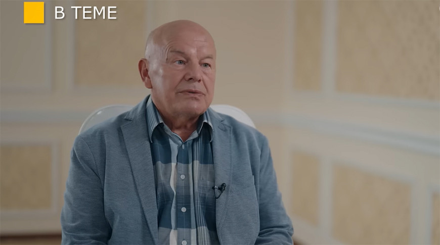 Георгий Гриц. Скриншот видео БЕЛТА