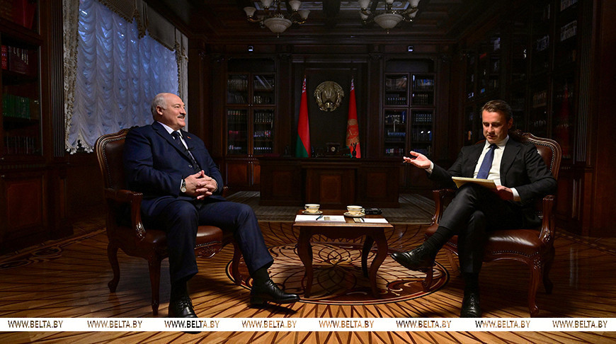 Во время интервью