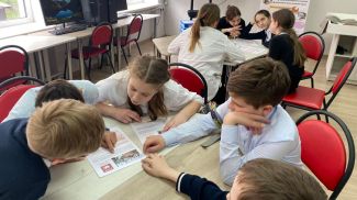 Турнир во время тематической недели ЦУР в гимназии № 1 Солигорска