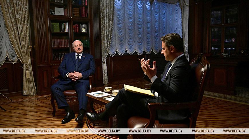 Во время интервью