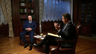 Во время интервью