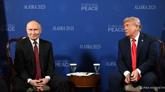 Владимир Путин и Дональд Трамп. Фото  РИА Новости 