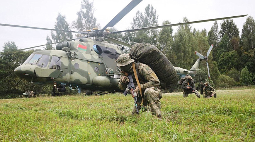 Фото объединенного пресс-центра учений ОДКБ