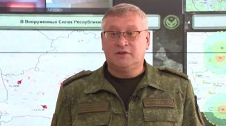 Павел Муравейко. Скриншот видео Минобороны