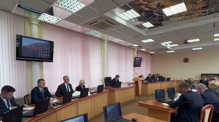 Скриншот видео Мингорисполкома