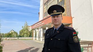 Артем Янковский. Фото Октябрьского РОВД Витебска