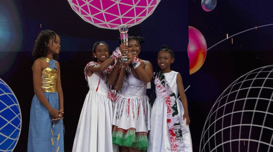 Скриншот видео телеканала "Беларусь 1"