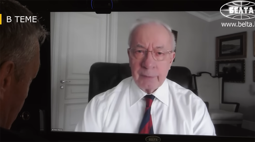 Николай Азаров. Скриншот видео