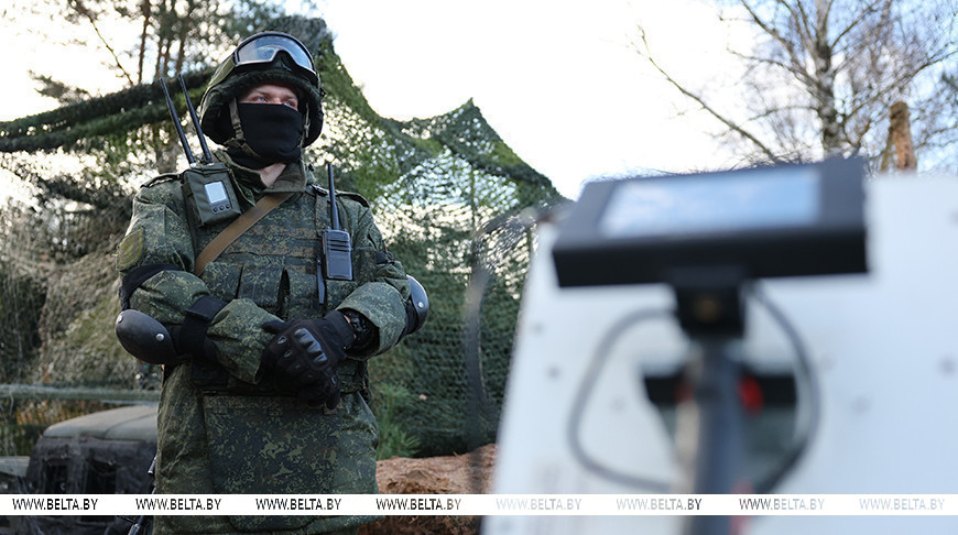 Во время оперативного сбора с руководящим составом Вооруженных Сил в Лепельском районе