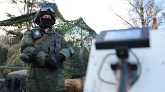 Во время оперативного сбора с руководящим составом Вооруженных Сил в Лепельском районе