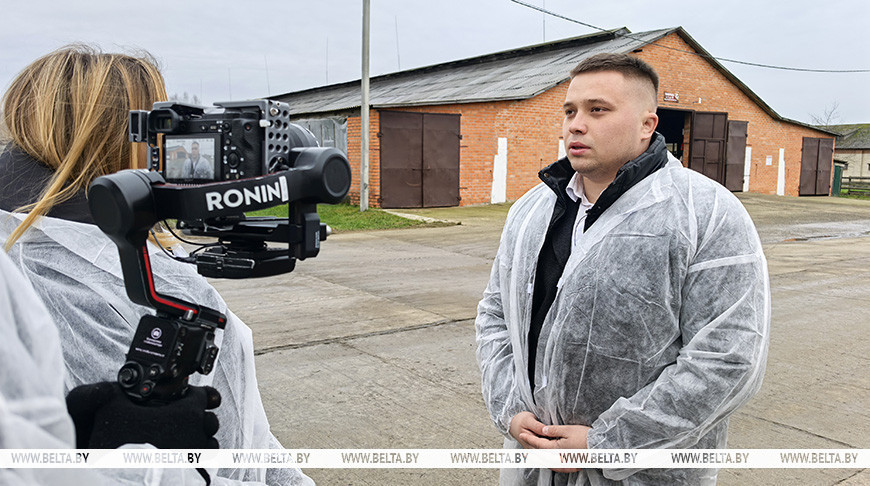 Никита Григорьев. Фото Столинской районной газеты  "Навiны Палесся"  - БЕЛТА