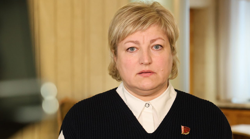 Ольга Бруй. Фото пресс-службы Миноблисполкома