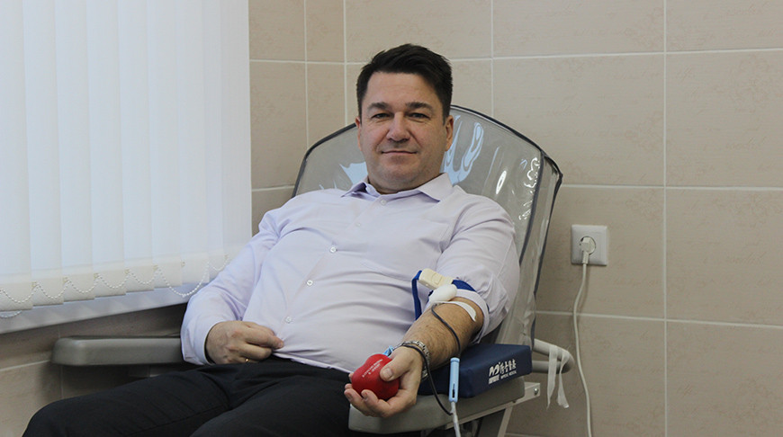 Виктор Пранюк. Фото Белорусского Красного Креста