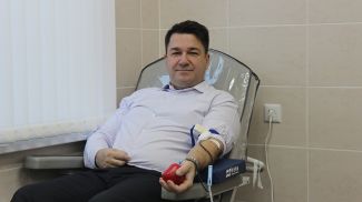 Виктор Пранюк. Фото Белорусского Красного Креста