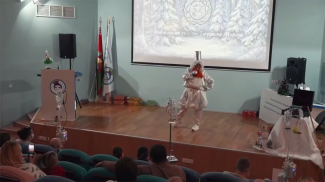 Скриншот видео Департамента охраны МВД