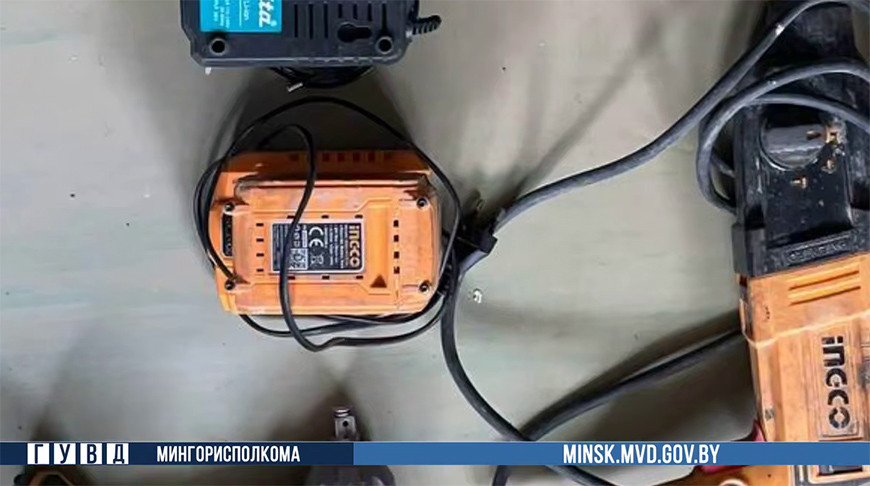 Скриншот видео ГУВД Мингорисполкома