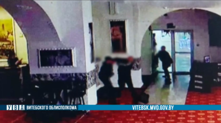 Скриншот видео УВД Витебского облисполкома