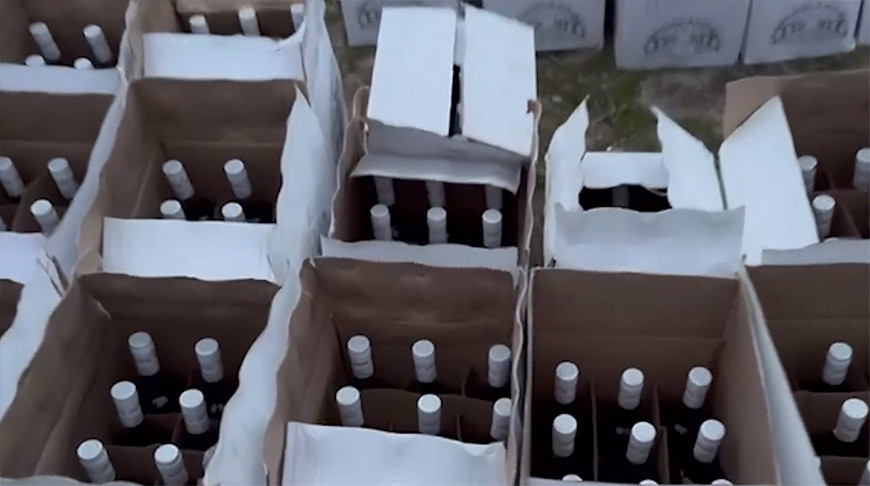 Скриншот видео УВД Минского облисполкома