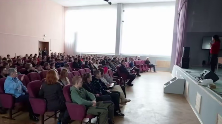 Скриншот видео ГУВД Мингорисполкома