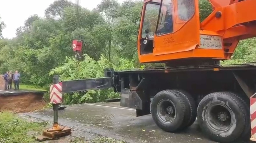 Скриншот видео Витебского областного исполнительного комитета