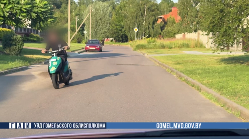 Скриншот видео ГАИ УВД Гомельского облисполкома