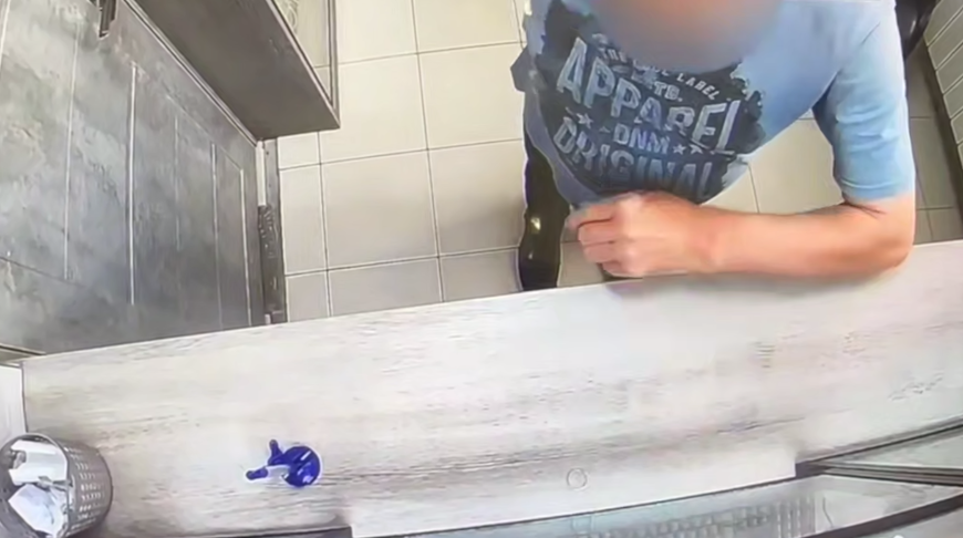 Скриншот видео ГУВД Мингорисполкома