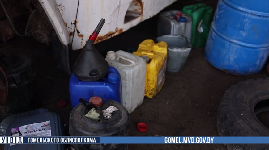 Скриншот видео УВД Гомельского облисполкома