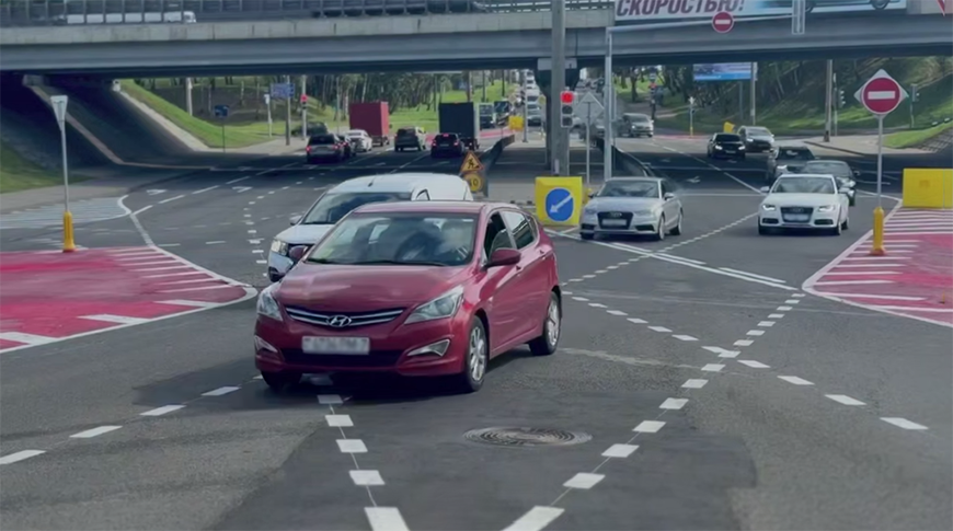 Скриншот видео УГАИ ГУВД Мингорисполкома