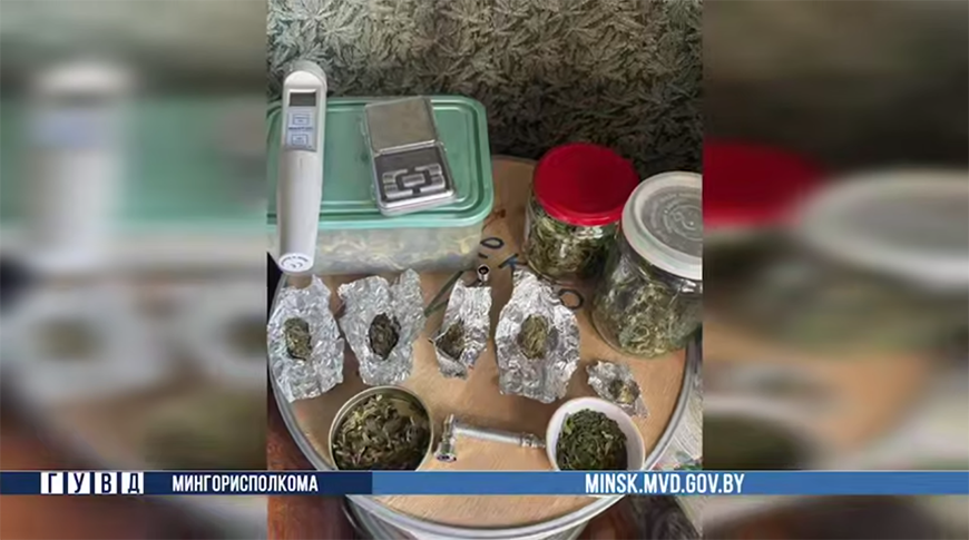 Скриншот видео ГУВД Мингорисполкома